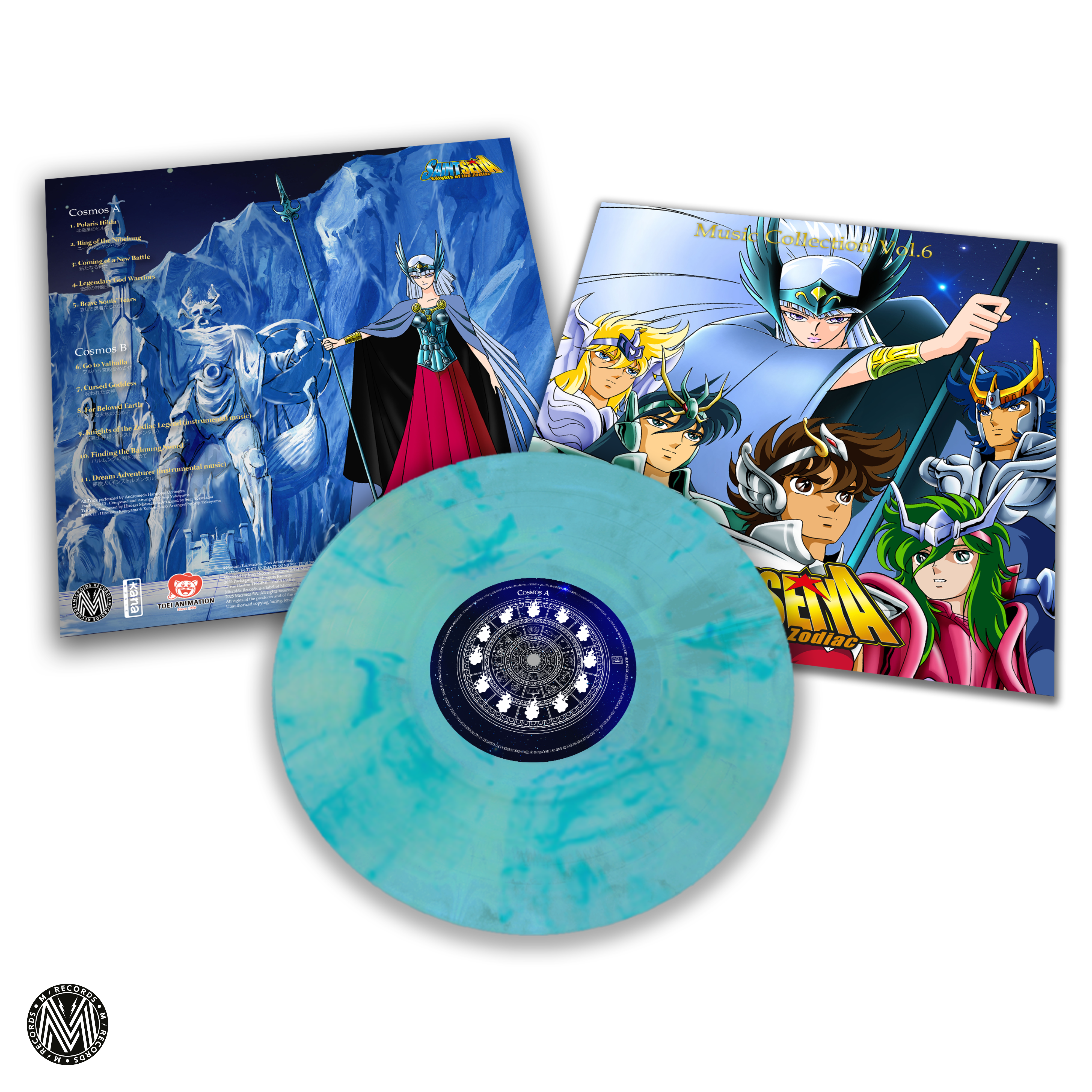 VINYLE SAINT SEIYA (LES CHEVALIERS DU ZODIAQUE) - VOL 6