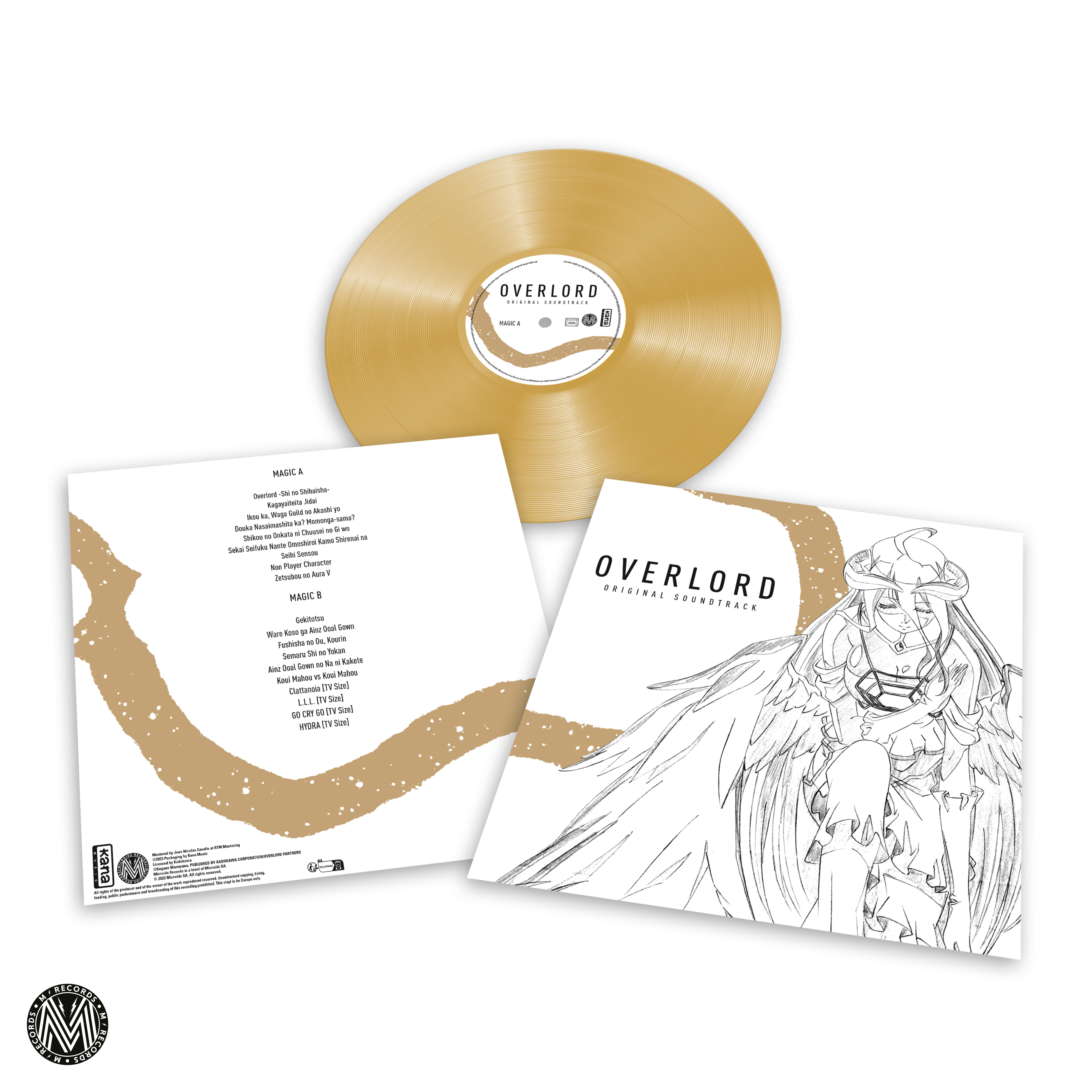 VINYLE OVERLORD - ORIGINAL SOUNDTRACK