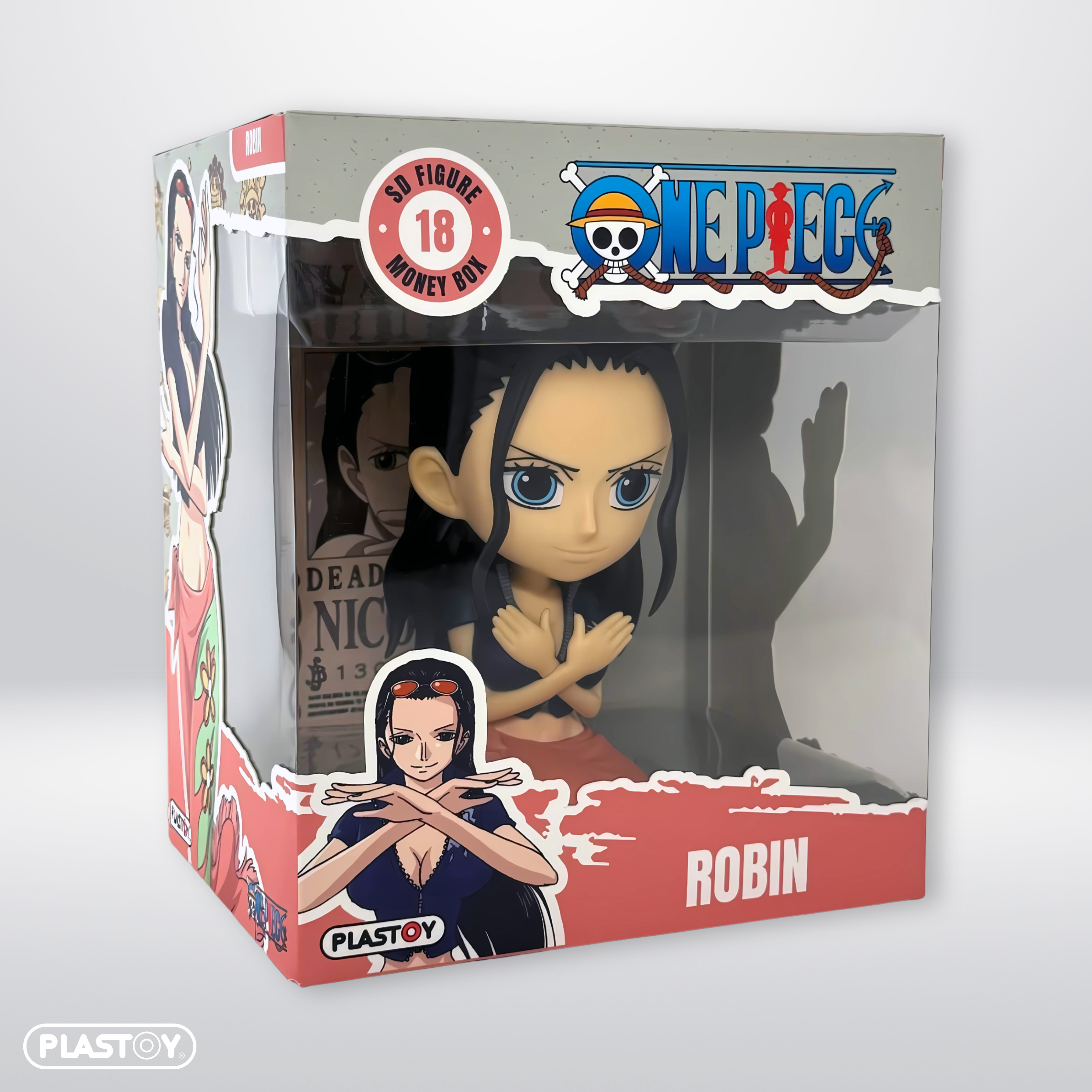 Tirelire Nico Robin One Piece Plastoy - Collecteur de Berrys Tirelire Nico Robin One Piece Plastoy - Collecteur de Berrys