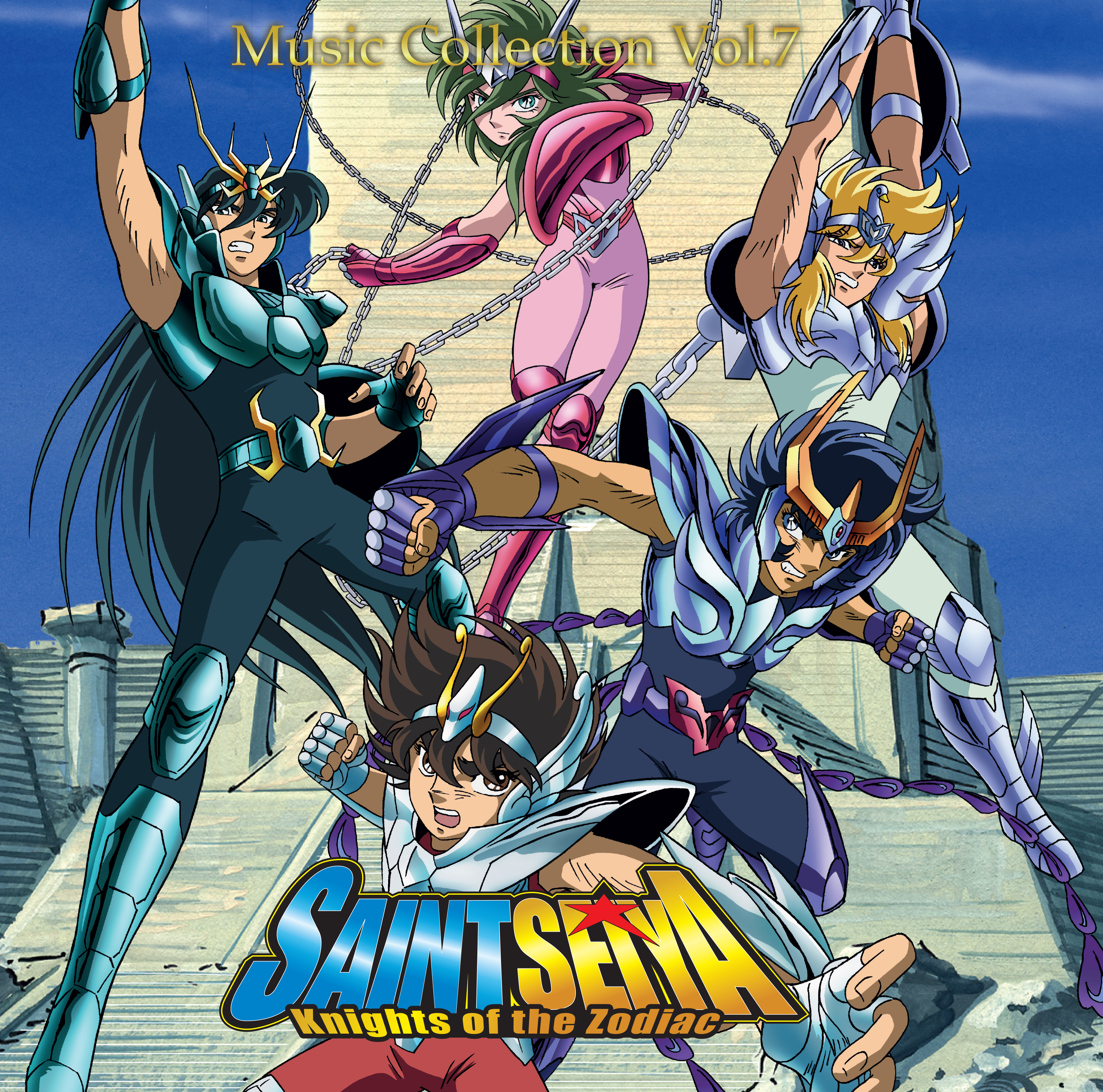 VINYLE SAINT SEIYA (LES CHEVALIERS DU ZODIAQUE) - VOL 7
