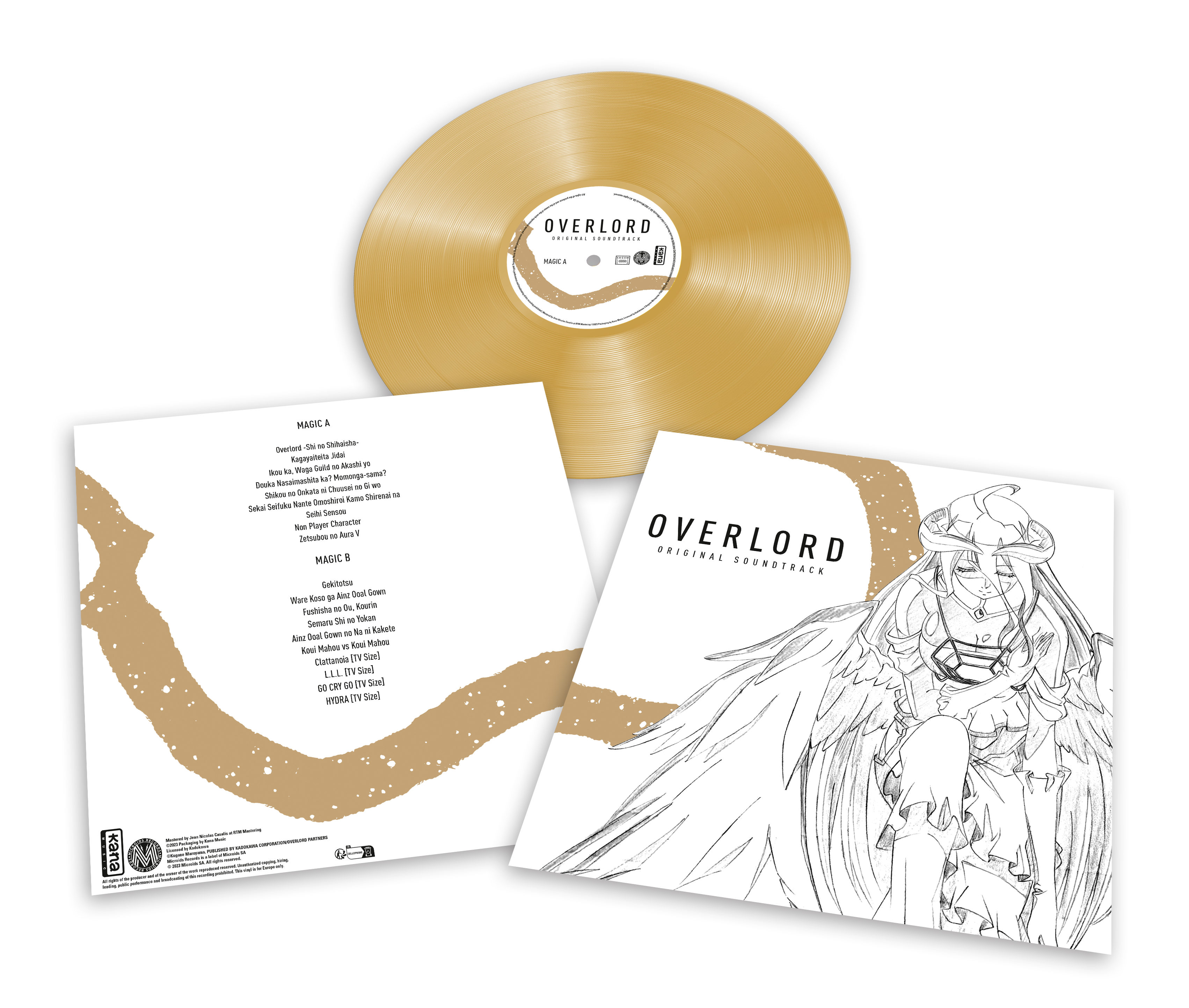 オーバーロード OST ゴールド・ヴァイナル仕様/アナログレコード オーバーロード OST ゴールド・ヴァイナル仕様/アナログレコード