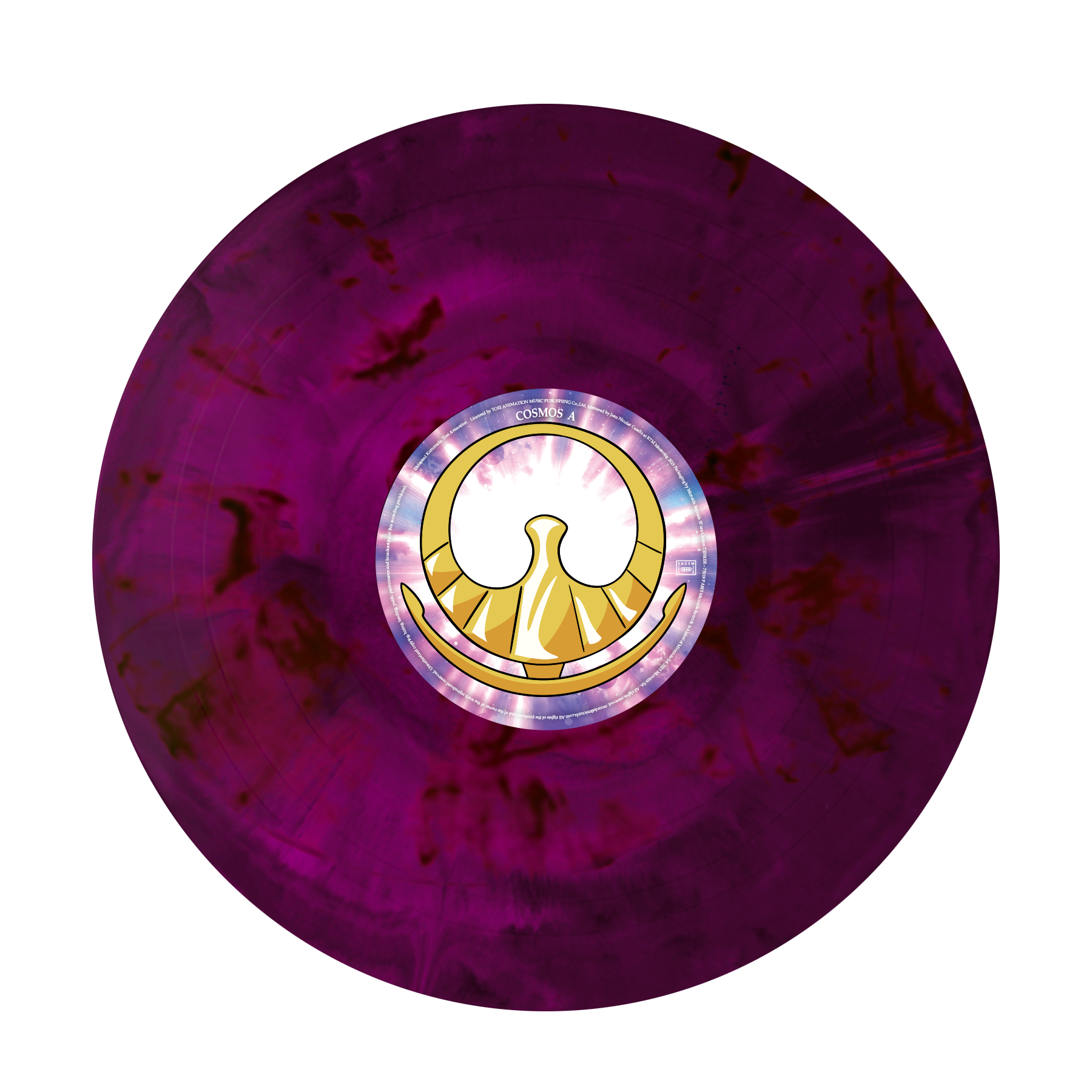 VINYLE SAINT SEIYA (LES CHEVALIERS DU ZODIAQUE) - VOL 8