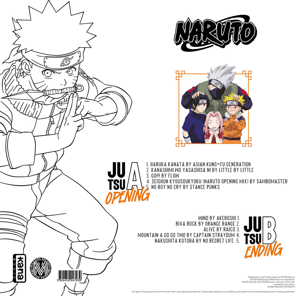 VINYLE NARUTO - BEST COLLECTION - STANDARD EDITION