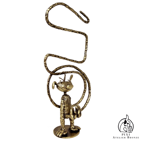 Figurine Marsupilami : Madame Marsu Et Le Bébé - Plastoy 2006 (Collection, Boîte)