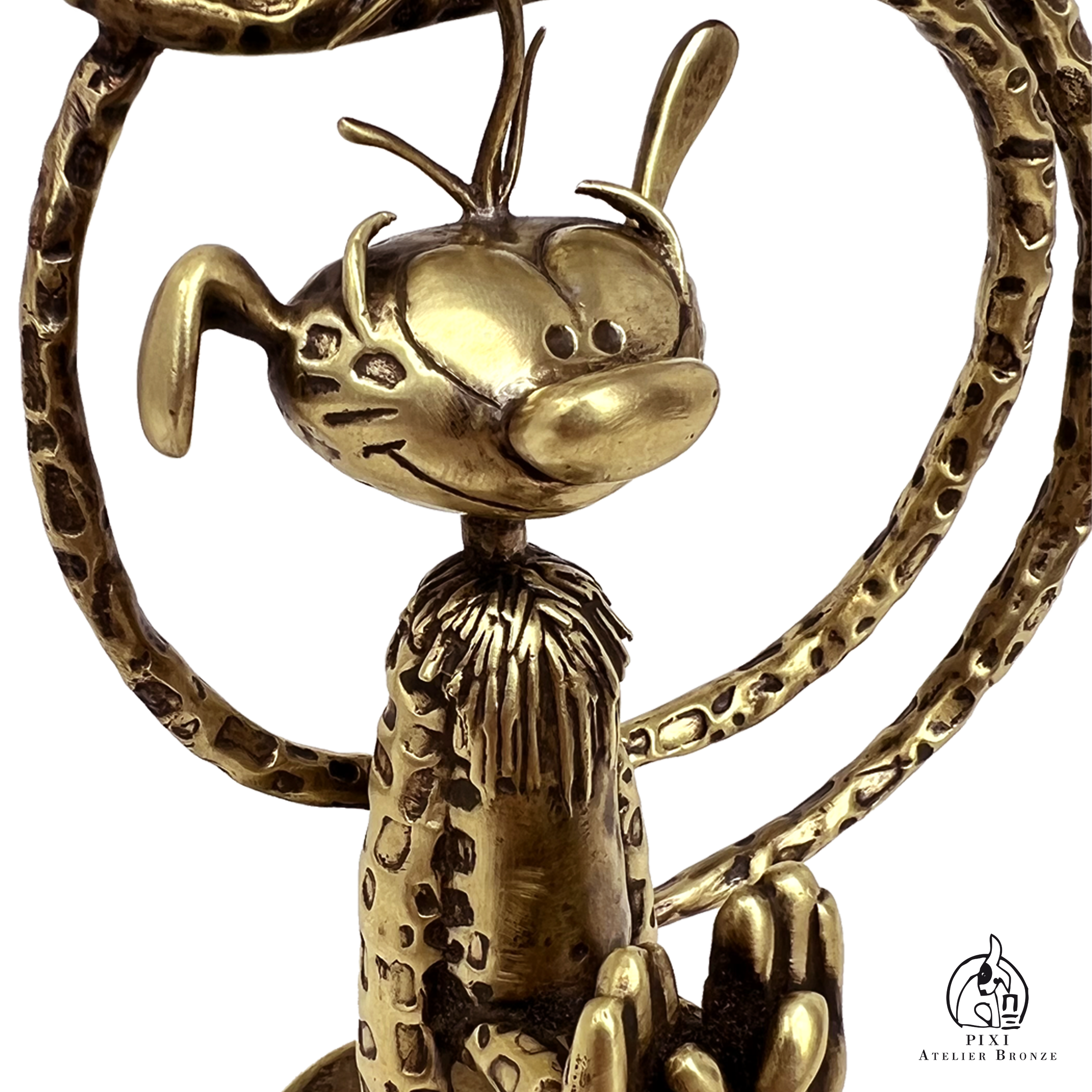 Marsupilami Ligotant Le Lion Pixi Metal Oeuvre De Franquin N°268/350 Marsupilami Ligotant Le Lion Pixi Metal Oeuvre De Franquin N°268/350